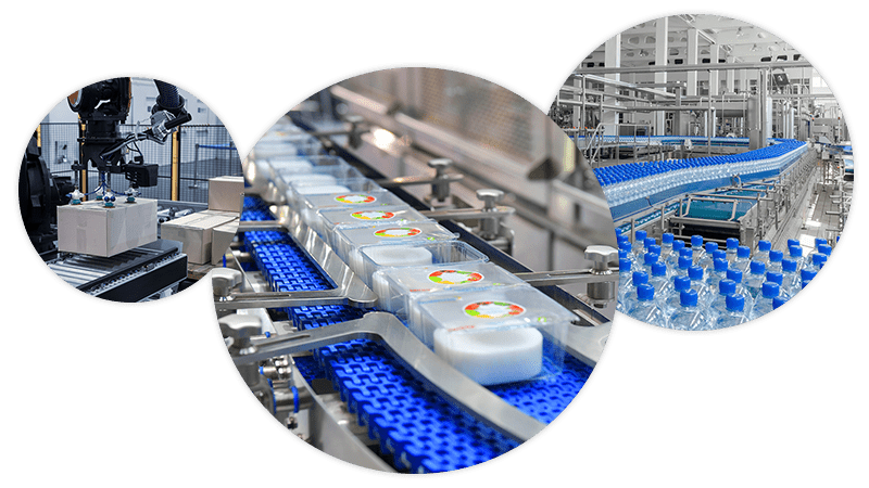 3 different types of conveyors