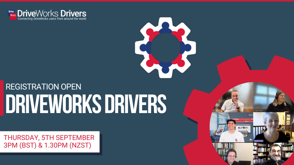 DriveWorks Drivers September 2024 – Registration Now Open