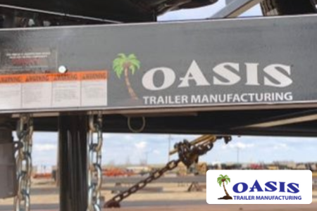 A trailer manufactured by Oasis Trailers using DriveWorksXpress design automation technology.