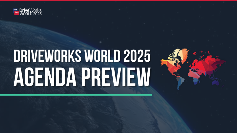 DriveWorks World 2025 Agenda Preview